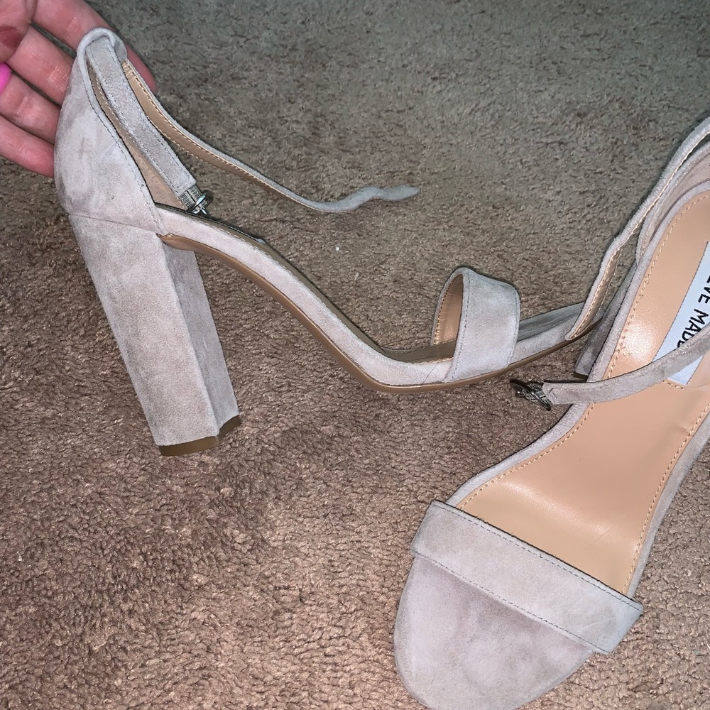 Steve Madden Taupe Carson Heel